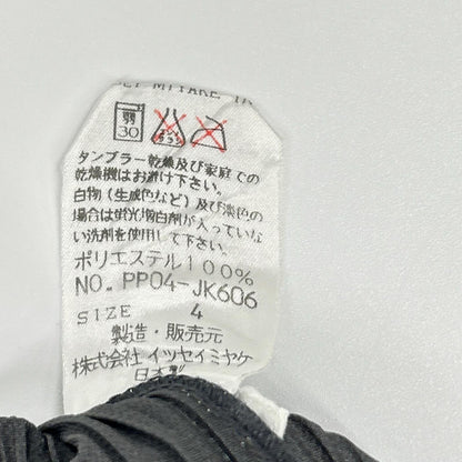 PLEATS PLEASE プリーツプリーズ PP04-JK606 グレー 襟付き変形長袖カットソー トップス