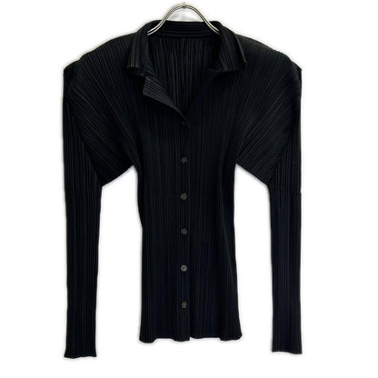 PLEATS PLEASE プリーツプリーズ 【美品】PP05-JJ001 プリーツ 長袖シャツ トップス