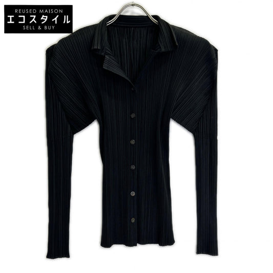 PLEATS PLEASE プリーツプリーズ 【美品】PP05-JJ001 プリーツ 長袖シャツ トップス
