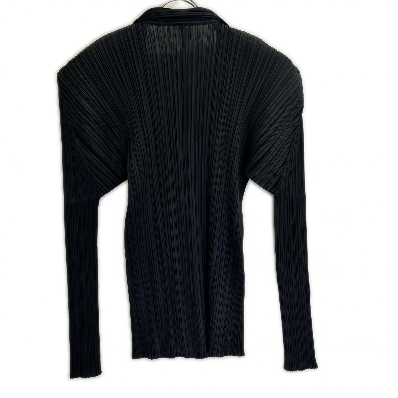 PLEATS PLEASE プリーツプリーズ 【美品】PP05-JJ001 プリーツ 長袖シャツ トップス