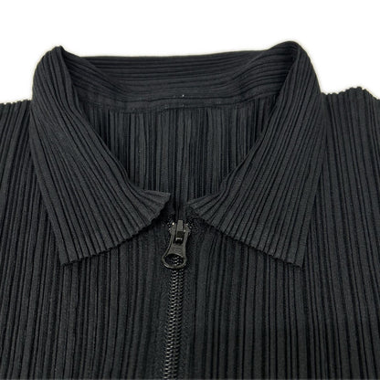 PLEATS PLEASE プリーツプリーズ PP04-JD358 プリーツ ジップアップ ジャケット ジャケット