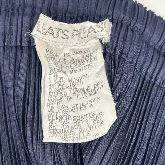PLEATS PLEASE プリーツプリーズ PP04-JG613 ダークネイビー ロングスカート スカート