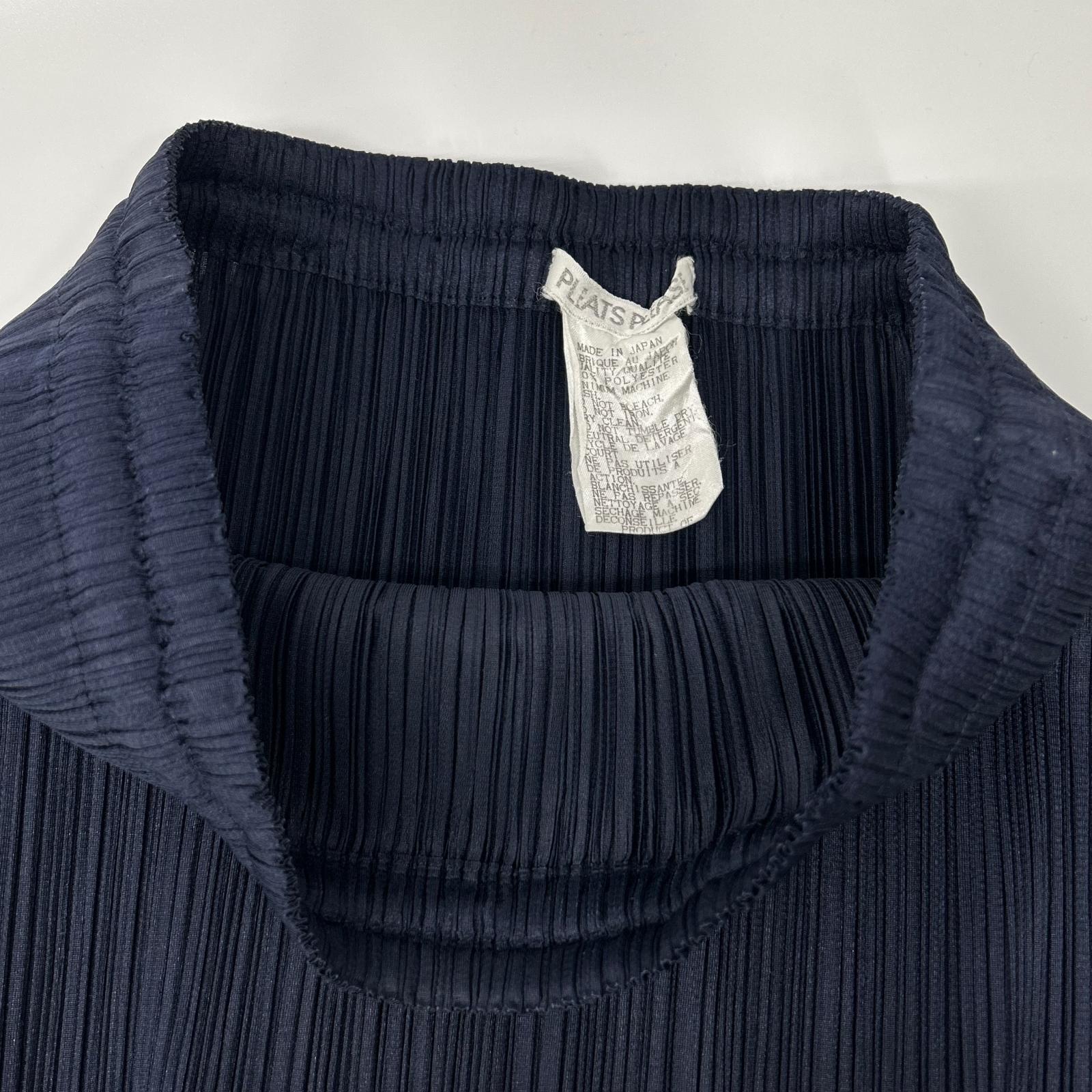 PLEATS PLEASE プリーツプリーズ PP04-JG613 ダークネイビー ロングスカート スカート
