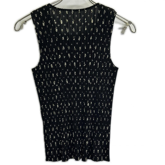 【SALE】 PLEATS PLEASE プリーツプリーズ PP71-JK500 フラワー プリーツ ノースリーブ カットソー トップス