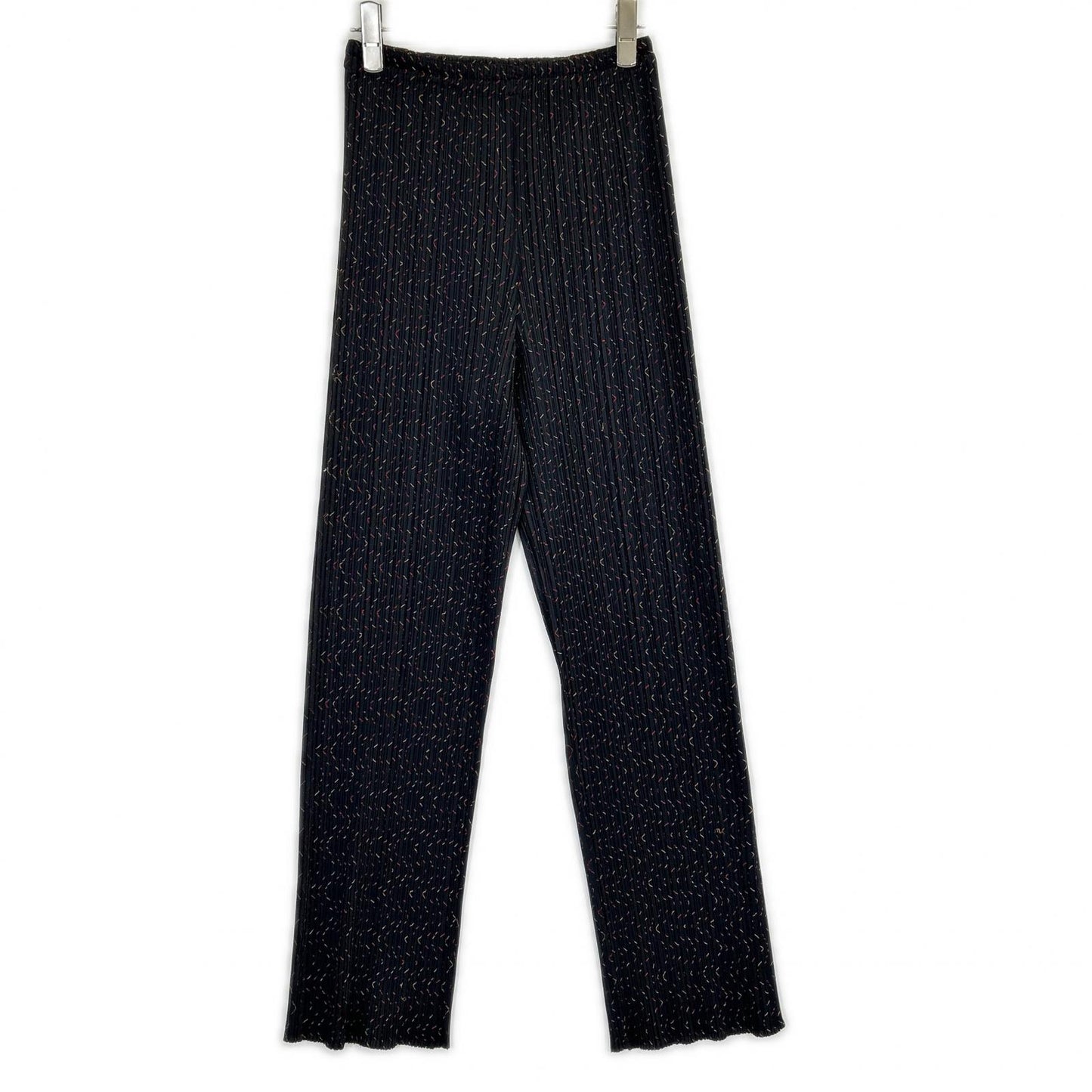 PLEATS PLEASE プリーツプリーズ PP94-JF582 ブラック ジグザグステッチパンツ ボトムス
