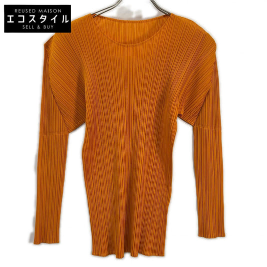 PLEATS PLEASE プリーツプリーズ PP61-JK202 オレンジ 長袖カットソー トップス