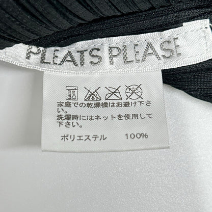 PLEATS PLEASE プリーツプリーズ PP81-JK143 ブラック 星柄7分袖カットソー トップス