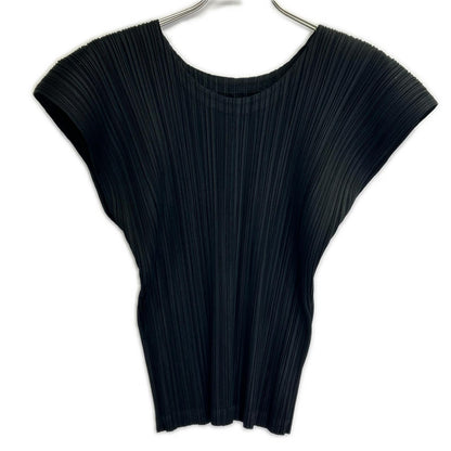 PLEATS PLEASE プリーツプリーズ 【美品】PP23-JK145 プリーツ フレンチスリーブ カットソー トップス