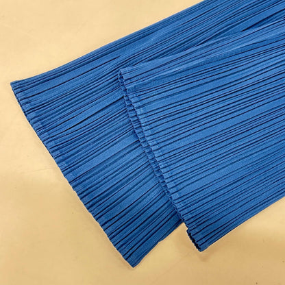 PLEATS PLEASE PP93-JF026 Blue Easy Pants