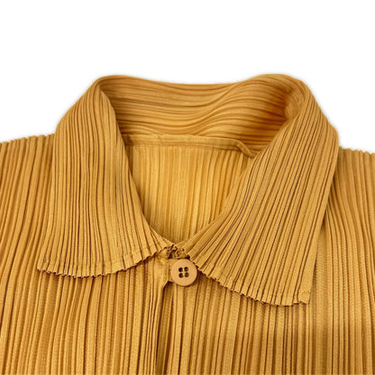 PLEATS PLEASE プリーツプリーズ 【美品】PP91-JK075 プリーツ 半袖ポロシャツ トップス