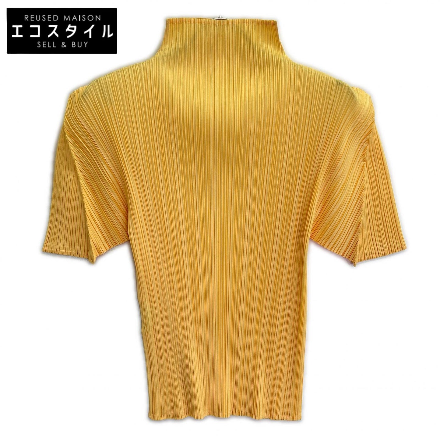 PLEATS PLEASE プリーツプリーズ 【美品】PP12-JK408 プリーツ ボトルネック 半袖カットソー トップス