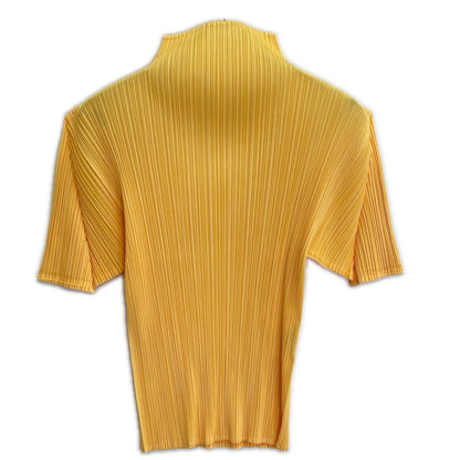 PLEATS PLEASE プリーツプリーズ 【美品】PP12-JK408 プリーツ ボトルネック 半袖カットソー トップス