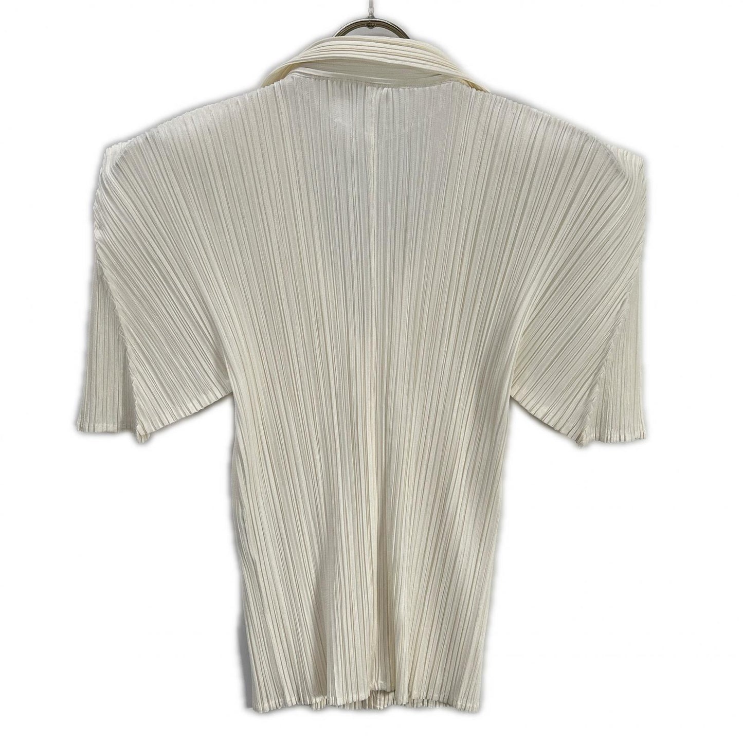 【SALE】 PLEATS PLEASE プリーツプリーズ PP01-JJ602 ホワイト 半袖シャツブラウス トップス