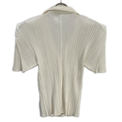 【SALE】 PLEATS PLEASE プリーツプリーズ PP01-JJ602 ホワイト 半袖シャツブラウス トップス