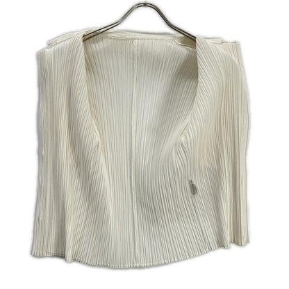 【SALE】 PLEATS PLEASE プリーツプリーズ PP01-JJ602 ホワイト 半袖シャツブラウス トップス