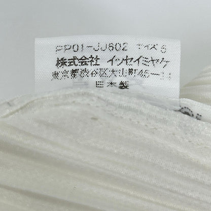 【SALE】 PLEATS PLEASE プリーツプリーズ PP01-JJ602 ホワイト 半袖シャツブラウス トップス