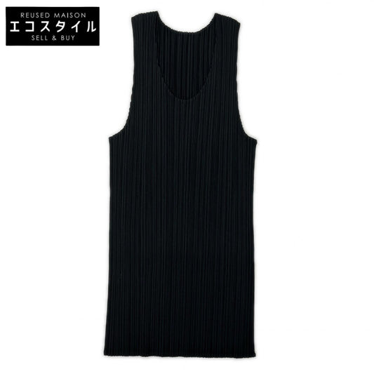 PLEATS PLEASE プリーツプリーズ PP05-JK001 ブラック ノースリーブトップス トップス