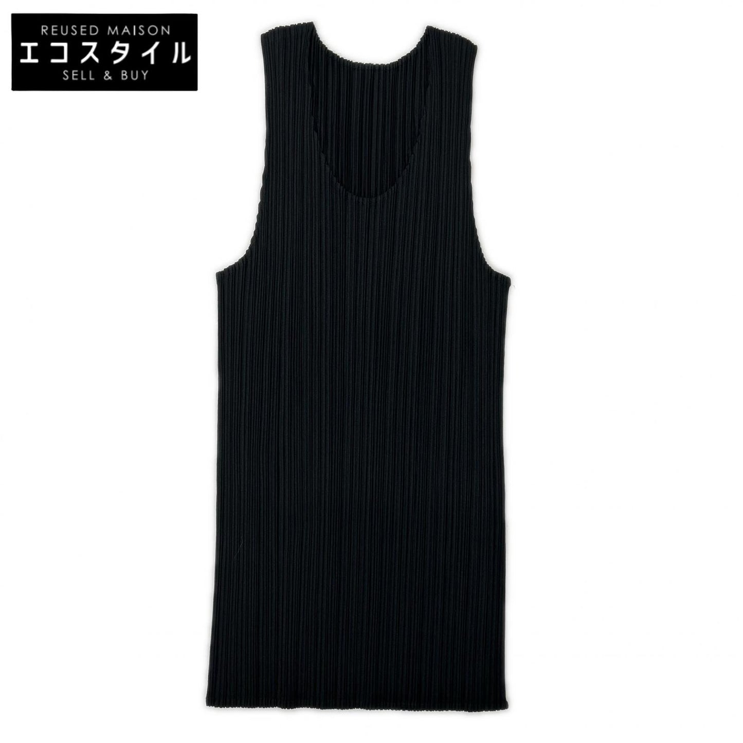 PLEATS PLEASE プリーツプリーズ PP05-JK001 ブラック ノースリーブトップス トップス
