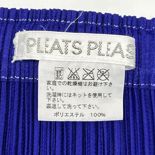 PLEATS PLEASE プリーツプリーズ PP43-JG165 パープル ロングスカート スカート