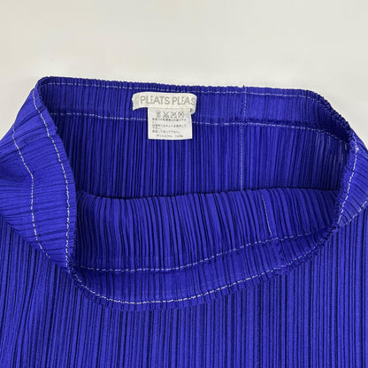 PLEATS PLEASE プリーツプリーズ PP43-JG165 パープル ロングスカート スカート