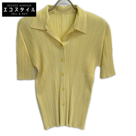 PLEATS PLEASE プリーツプリーズ PP03-JJ104 プリーツ 半袖ブラウス トップス