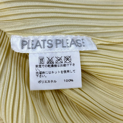 PLEATS PLEASE PP03-JJ104 pleated short-sleeve blouse, top