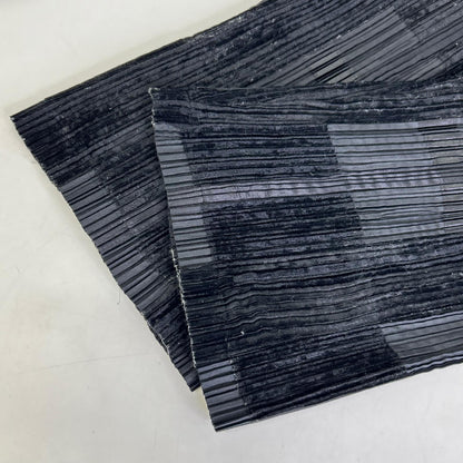 ISSEY MIYAKE イッセイミヤケ IM14FF908 ブラック コーデュロイラインデザインパンツ ボトムス