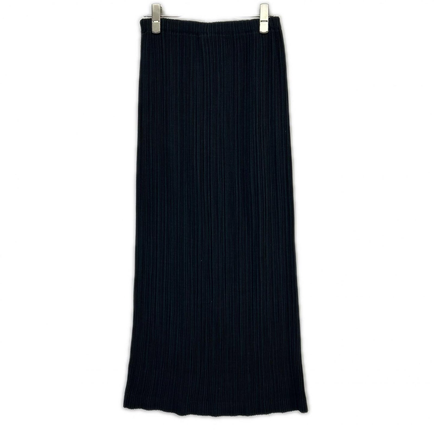 ISSEY MIYAKE イッセイミヤケ IM61-FG709 ブラック ロングスカート スカート