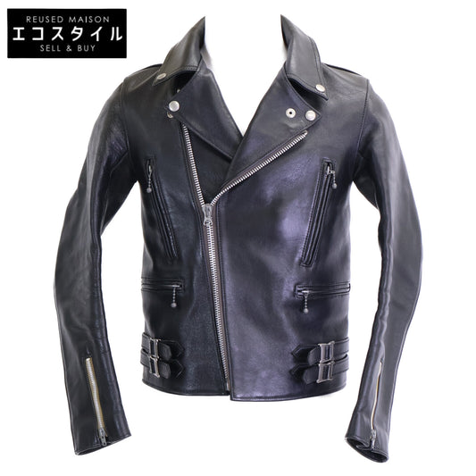 ADDICT CLOTHES アディクトクローズ 【美品】AD-02 HORSE HIDE DOUBLE RIDERS JACKET ホースハイド ダブルライダースジャケット ジャケット