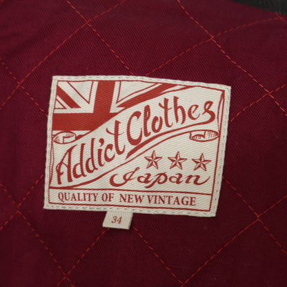 ADDICT CLOTHES アディクトクローズ 【美品】AD-02 HORSE HIDE DOUBLE RIDERS JACKET ホースハイド ダブルライダースジャケット ジャケット