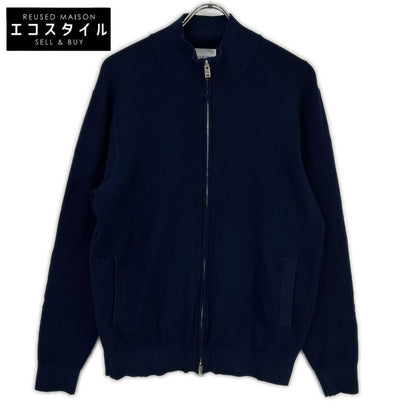 MACKINTOSH PHILOSOPHY マッキントッシュフィロソフィー H1N37-457-29 ネイビー ミニワッフル スタンドジップアップニット トップス