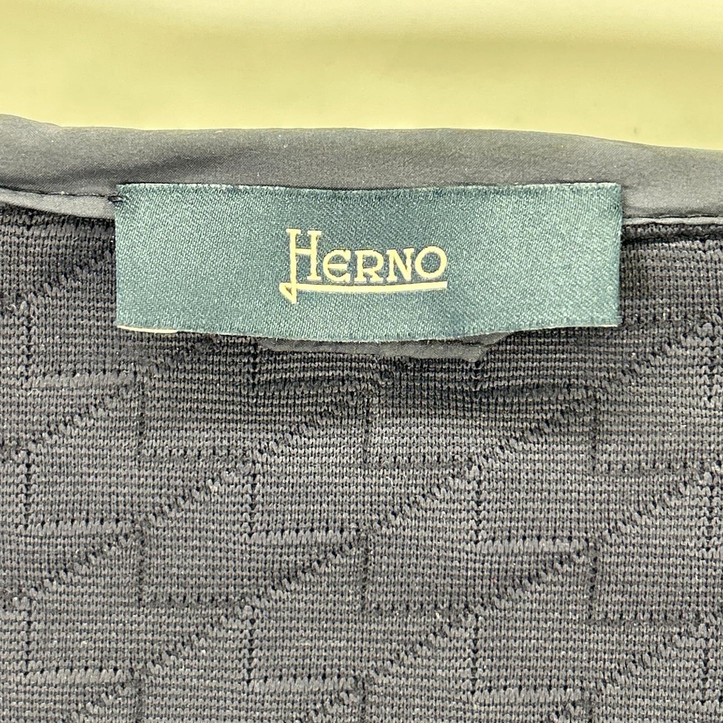 HERNO ヘルノ JC000046U-52087-9200 ネイビー ジャガード織 FELPA ZIP DETTAGLIO PATCH トップス