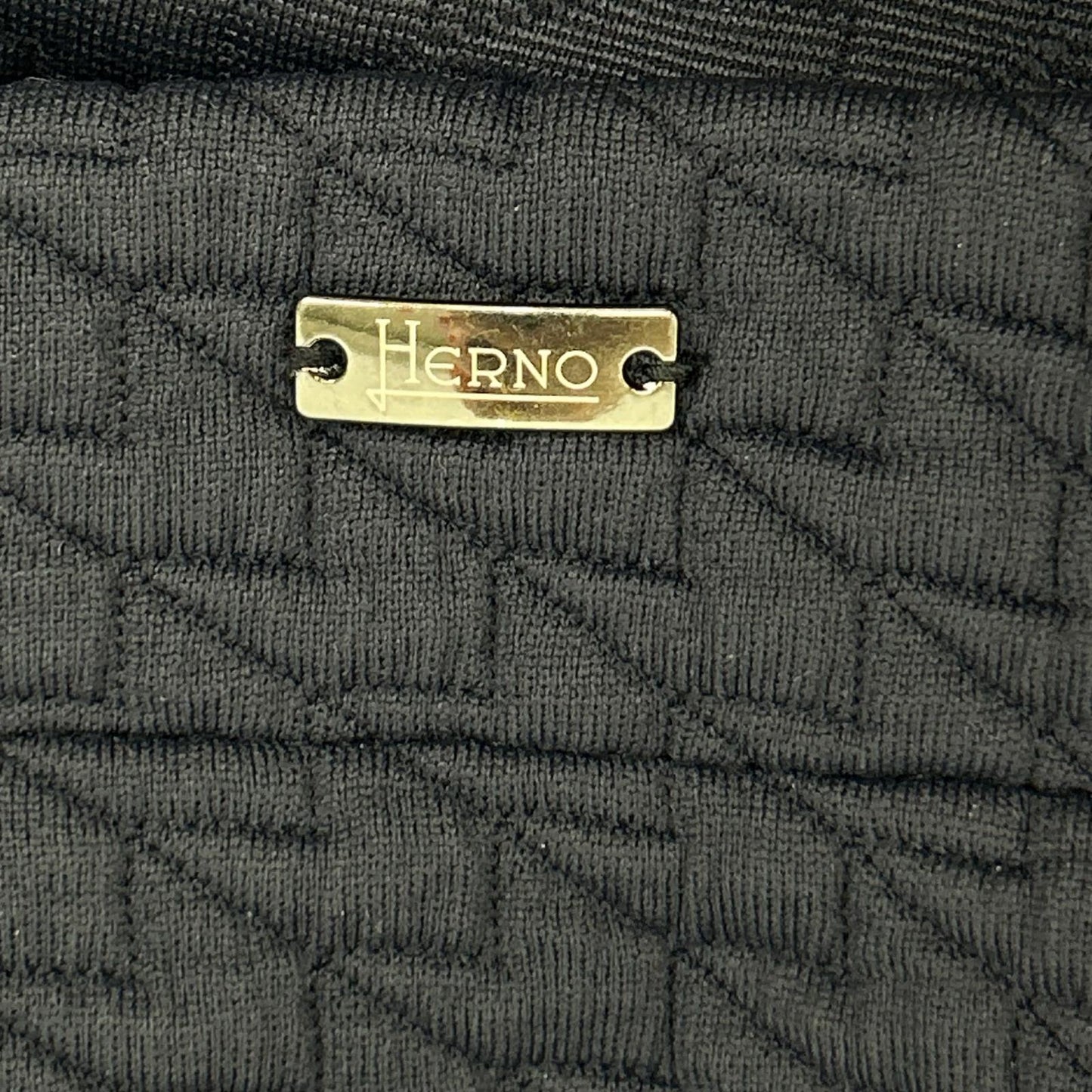 HERNO ヘルノ JC000046U-52087-9200 ネイビー ジャガード織 FELPA ZIP DETTAGLIO PATCH トップス