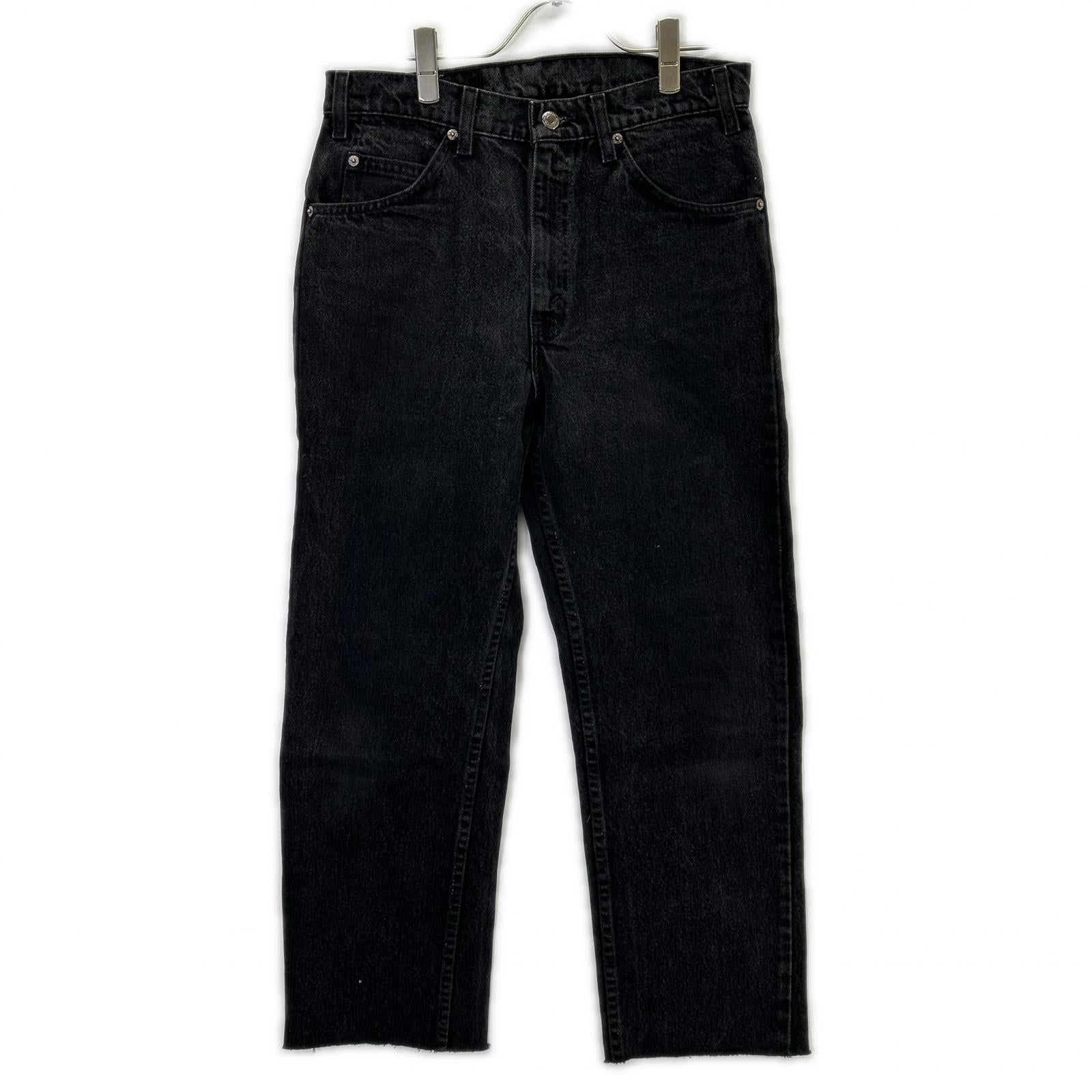 LEVI'S リーバイス 90's サルファブラック 黒タブ 505ジップフライデニムパンツ ボトムス