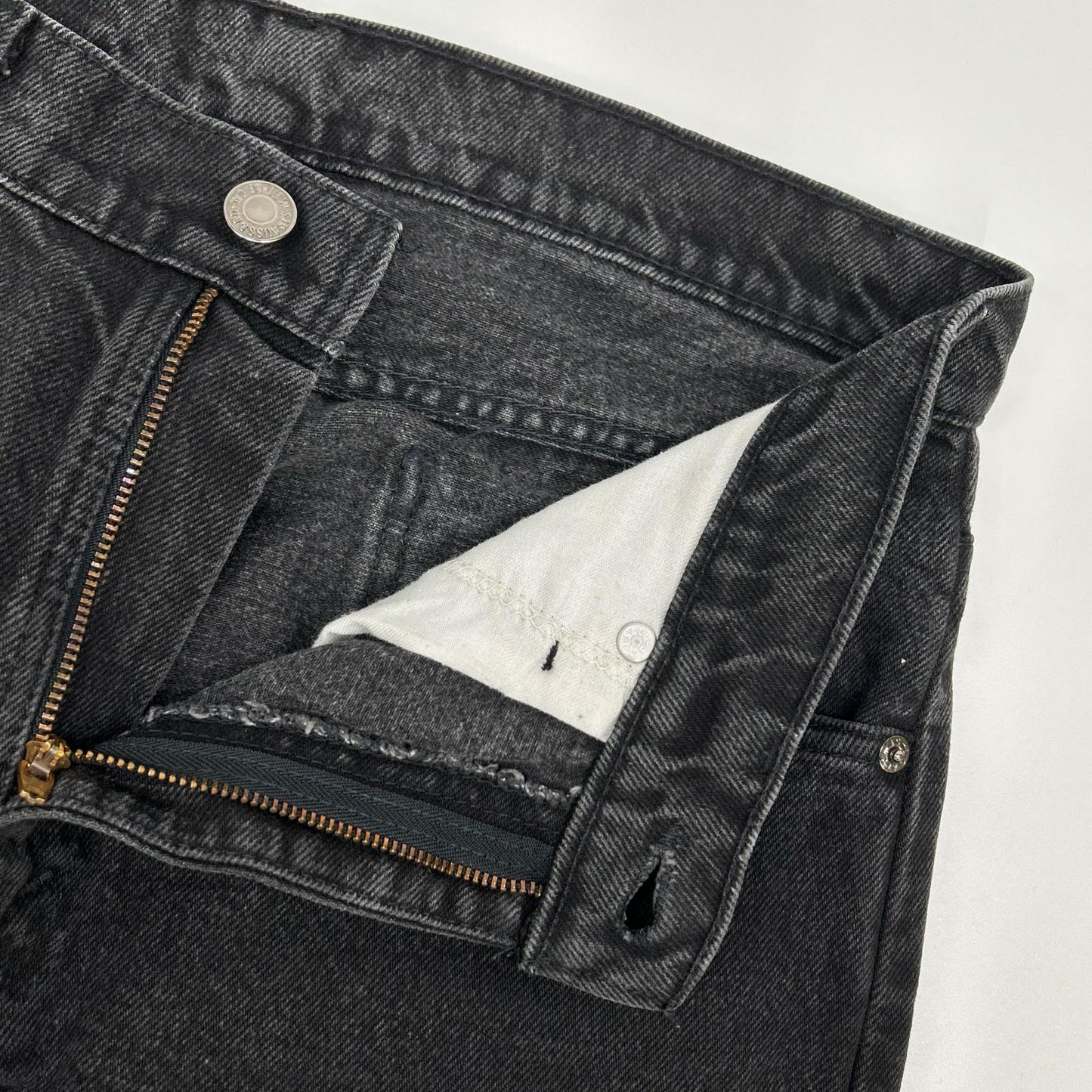 LEVI'S リーバイス 90's サルファブラック 黒タブ 505ジップフライデニムパンツ ボトムス