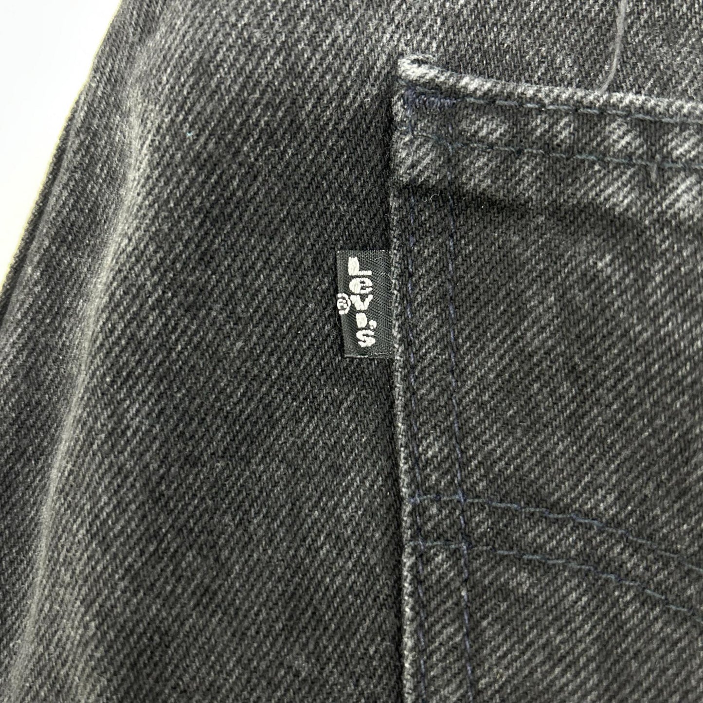 LEVI'S リーバイス 90's サルファブラック 黒タブ 505ジップフライデニムパンツ ボトムス