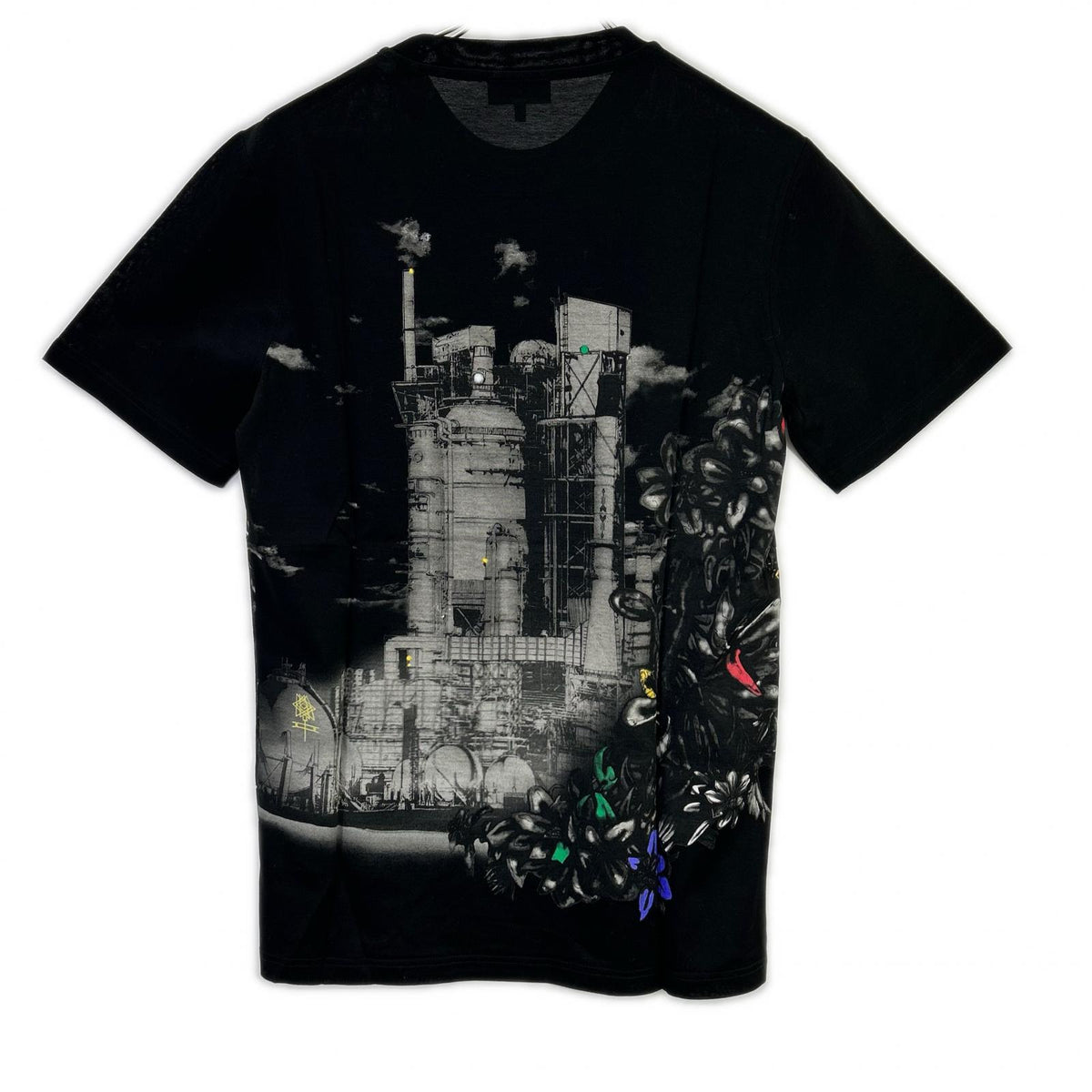 LANVIN Black The Refinery Crew-Neck Short-Sleeve T-Shirt Tops