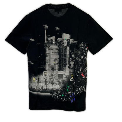LANVIN Black The Refinery Crew-Neck Short-Sleeve T-Shirt Tops