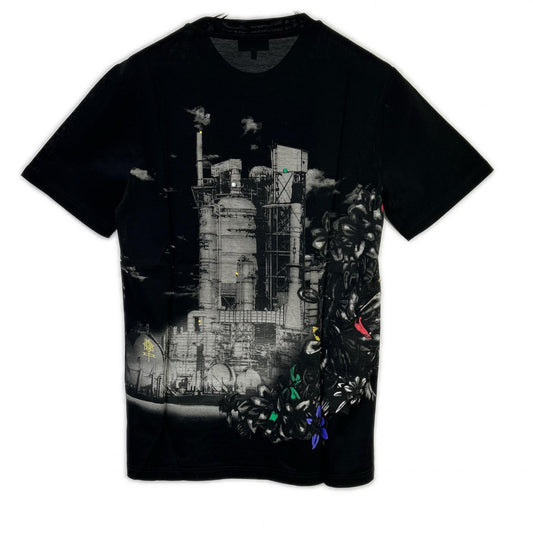 LANVIN ランバン ブラック The Refinery クルーネック ショートスリーブカットソー トップス