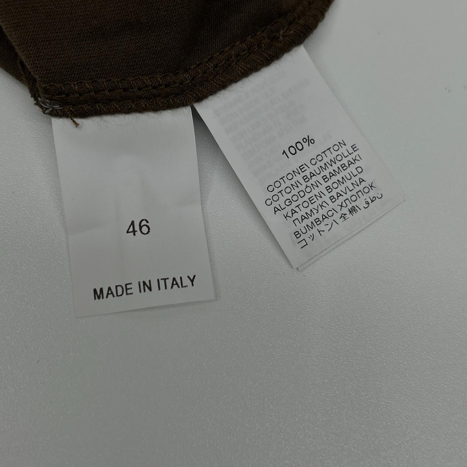 BRUNELLO CUCINELLI ブルネロクチネリ M0T713966 ブラウン×グレー ショートスリーブ レイヤード ポロシャツ トップス