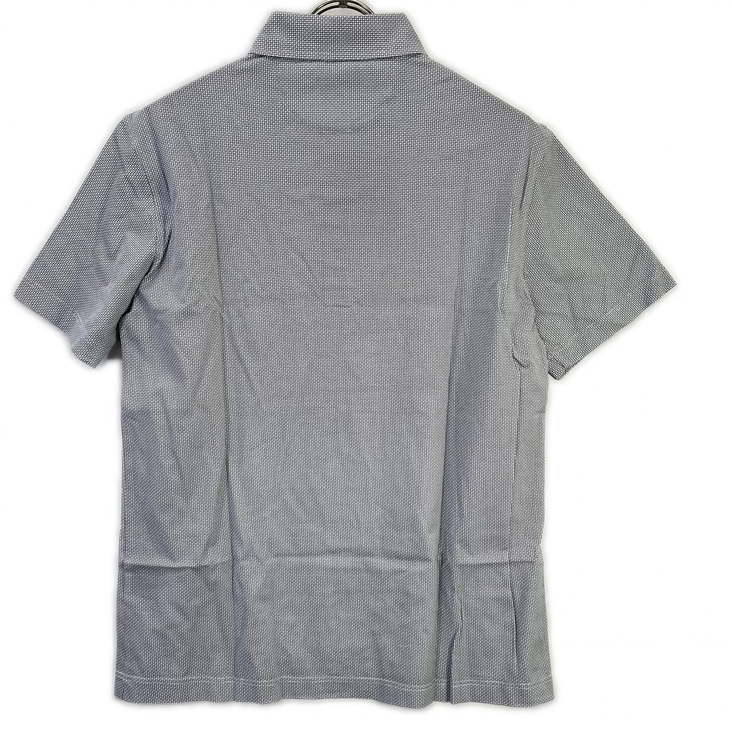 Loro Piana ロロピアーナ MAA9355 ホワイト サークルデザイン ショートスリーブ ポロシャツ トップス