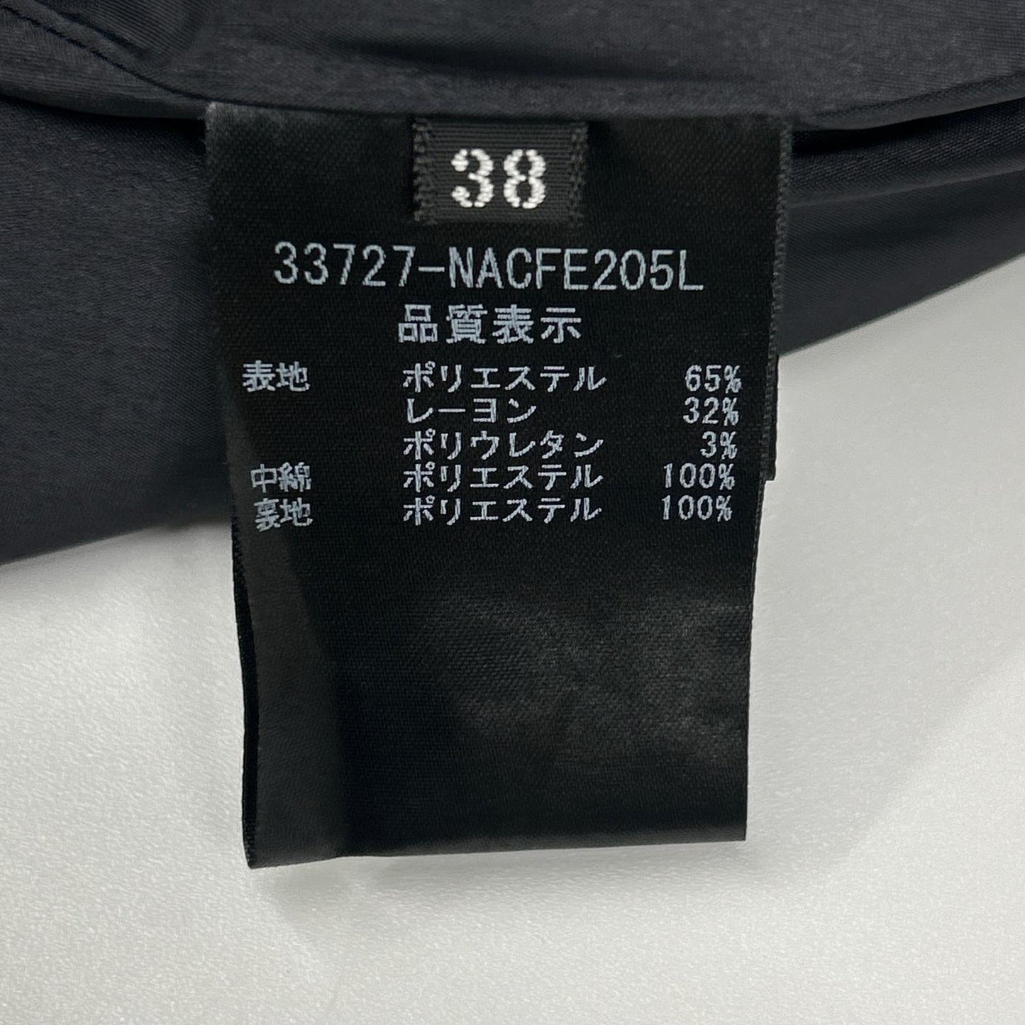 FOXEY NEW YORK フォクシーニューヨーク 33727 ブラック レーヨン混 タキシードコクーンコート コート