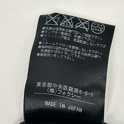 FOXEY NEW YORK フォクシーニューヨーク 33727 ブラック レーヨン混 タキシードコクーンコート コート