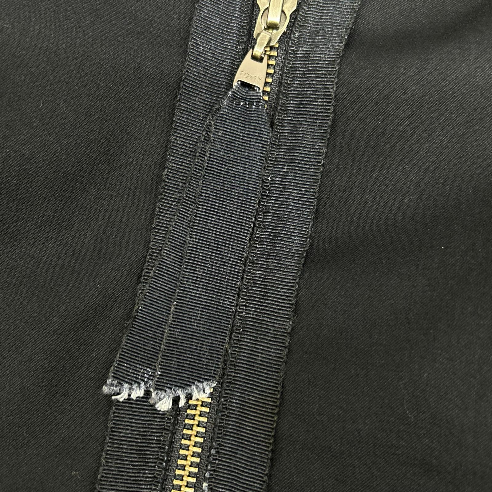 FOXEY NEW YORK フォクシーニューヨーク 33727 ブラック レーヨン混 タキシードコクーンコート コート