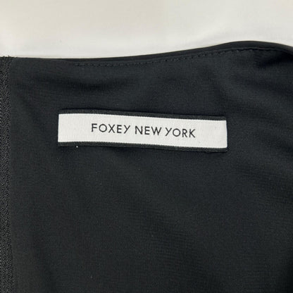 FOXEY NEW YORK フォクシーニューヨーク 35606 バイカラー ドレス ワンピース