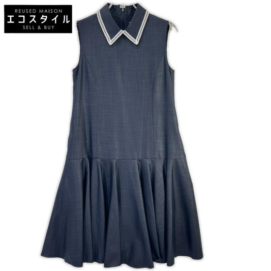 FOXEY NEW YORK フォクシーニューヨーク 42738 ブラック リーブルドレス フレアワンピース ワンピース