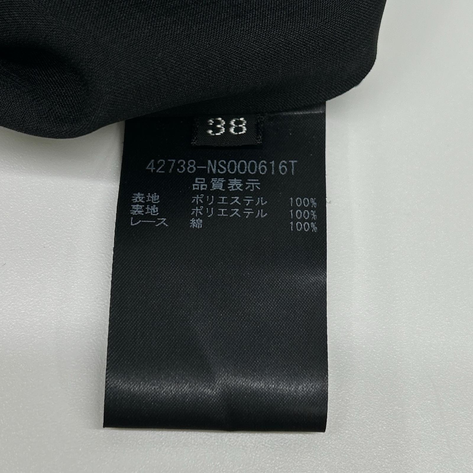 FOXEY NEW YORK フォクシーニューヨーク 42738 ブラック リーブルドレス フレアワンピース ワンピース