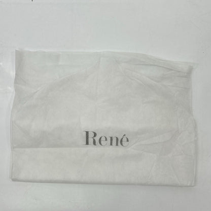 Rene ルネ 6116440 ネイビー ウールシルク バックジップ ワンピース ワンピース