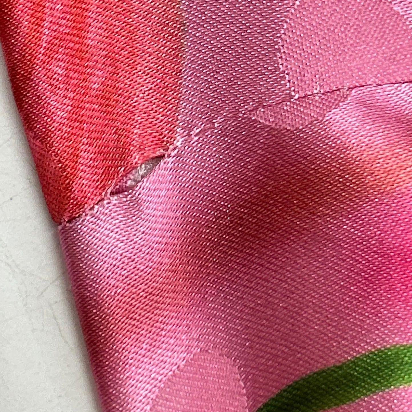 VIVIANO Viviano 24SS VS-SS24-D04 pink anthurium-pattern tiered dress