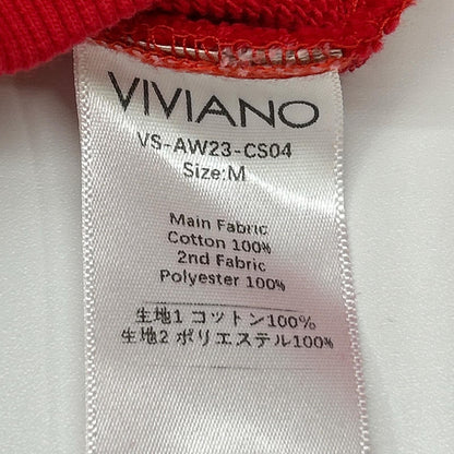 VIVIANO ヴィヴィアーノ 23AW VS-AW23-CS04 ピンク チュールレイヤードフーディ トップス
